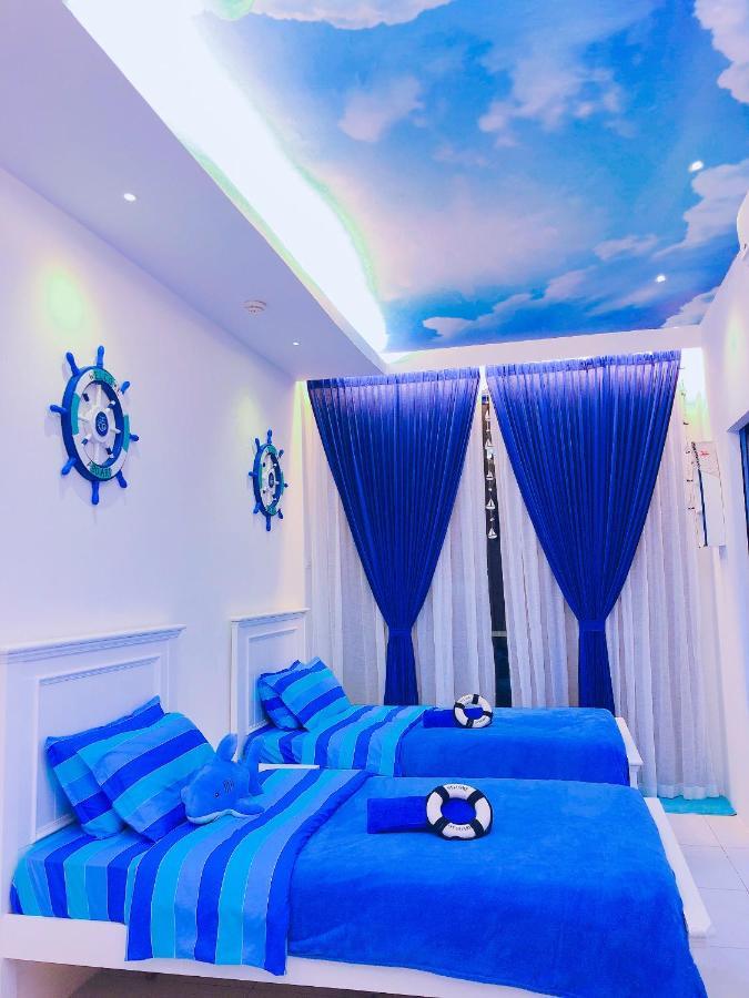 Cat City Mediterranean Theme City&Pool View Homestay 貓城地中海主題城市泳池風景民宿 كوشنج المظهر الخارجي الصورة