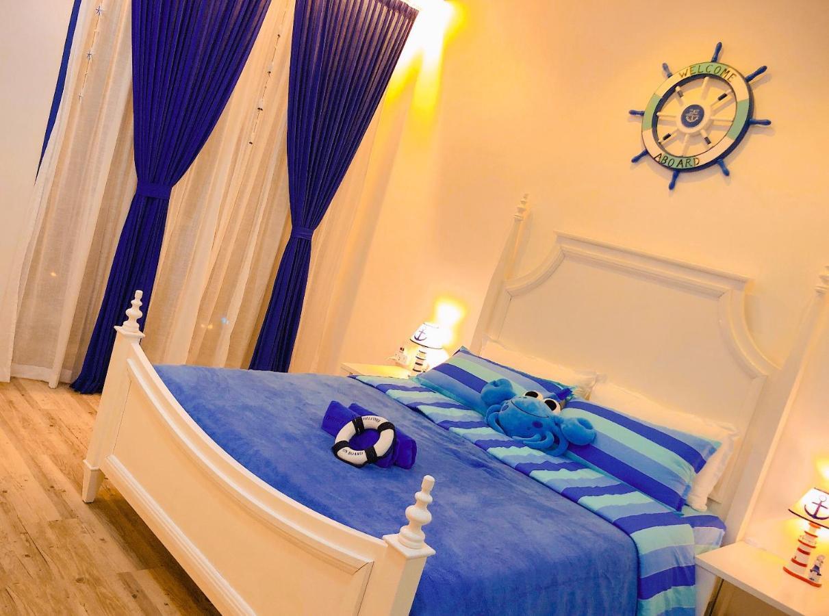 Cat City Mediterranean Theme City&Pool View Homestay 貓城地中海主題城市泳池風景民宿 كوشنج المظهر الخارجي الصورة