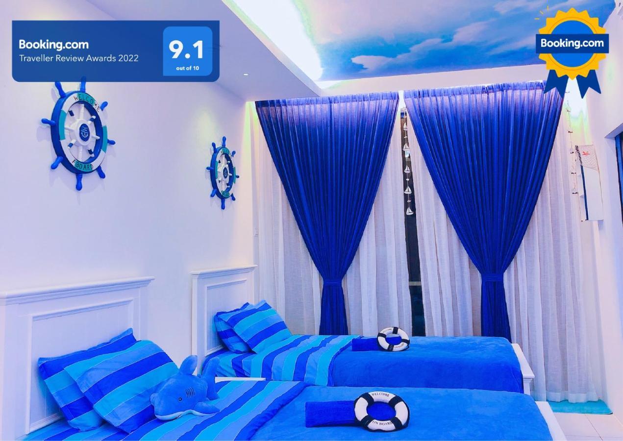Cat City Mediterranean Theme City&Pool View Homestay 貓城地中海主題城市泳池風景民宿 كوشنج المظهر الخارجي الصورة