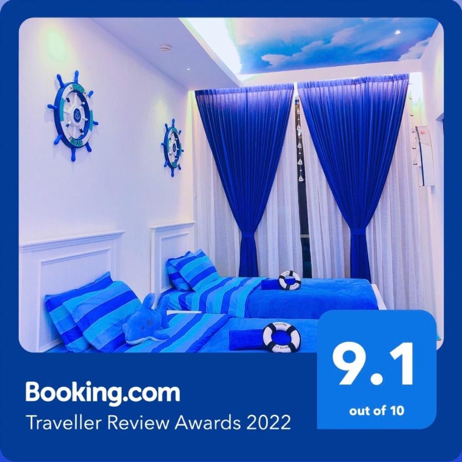 Cat City Mediterranean Theme City&Pool View Homestay 貓城地中海主題城市泳池風景民宿 كوشنج المظهر الخارجي الصورة